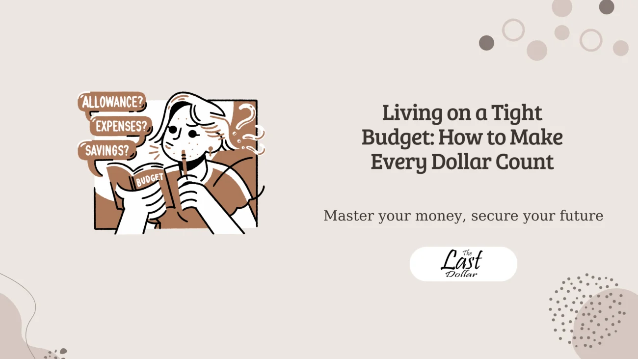 Living on a Tight Budget: How to Make Every Dollar Count