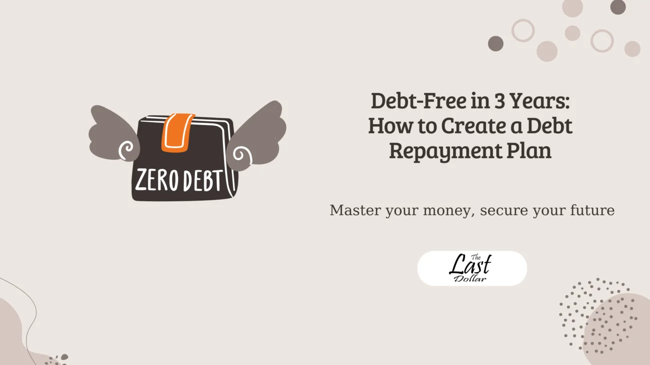 Debt-Free in 3 Years: How to Create a Debt Repayment Plan