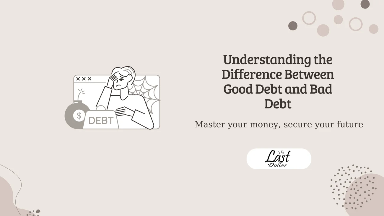 Understanding the Difference Between Good Debt and Bad Debt