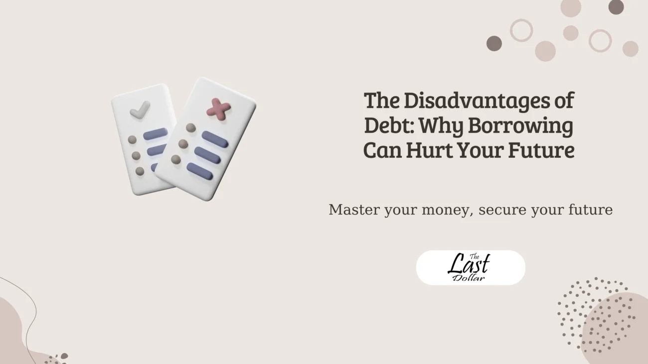 The Disadvantages of Debt: Why Borrowing Can Hurt Your Future